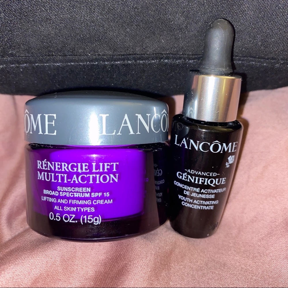 Lancome Skincare Set Advanced Genifique Makeup Bag